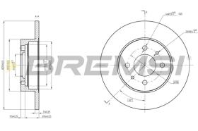 Bremsi CD6081S - BRAKE PADS