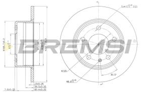 Bremsi CD6086S - BRAKE PADS