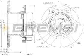 Bremsi CD6089S - BRAKE PADS