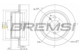 Bremsi CD6093S - BRAKE PADS