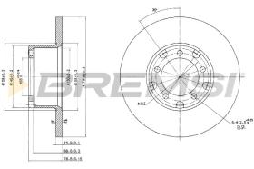 Bremsi CD6095S - BRAKE PADS