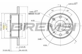 Bremsi CD6106S - BRAKE PADS