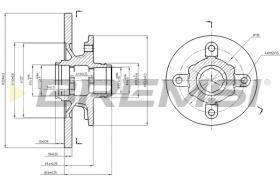 Bremsi CD6114S - BRAKE PADS