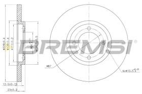 Bremsi CD6121S - BRAKE PADS