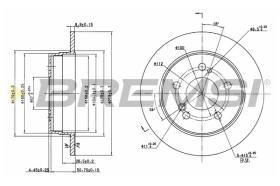 Bremsi CD6122S - BRAKE PADS