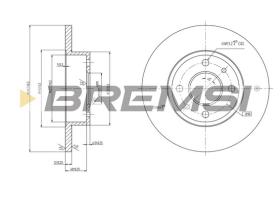 Bremsi CD6125S - BRAKE PADS