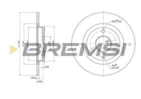 Bremsi CD6132S - BRAKE PADS