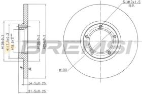 Bremsi CD6138S - BRAKE PADS