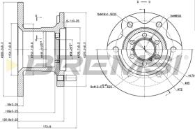 Bremsi CD6139S - BRAKE PADS