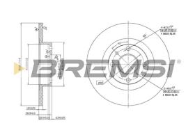 Bremsi CD6141S - BRAKE PADS