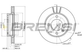 Bremsi CD6145V - BRAKE PADS