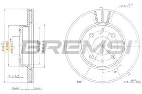 Bremsi CD6148V - BRAKE PADS