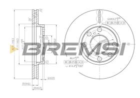 Bremsi CD6151V - BRAKE PADS