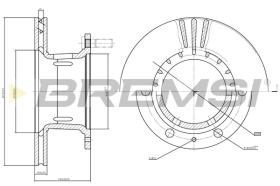 Bremsi CD6153V - BRAKE PADS