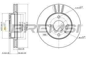 Bremsi CD6157V - BRAKE PADS