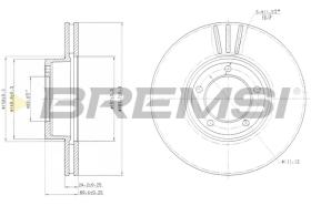 Bremsi CD6164V - BRAKE PADS