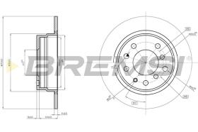 Bremsi CD6165V - BRAKE PADS