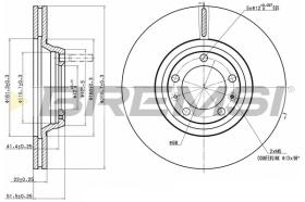 Bremsi CD6168V - BRAKE PADS