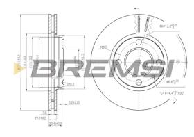 Bremsi CD6175V - BRAKE PADS