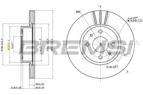 Bremsi CD6176V - BRAKE PADS