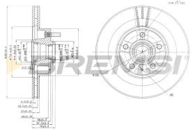 Bremsi CD6177V - BRAKE PADS