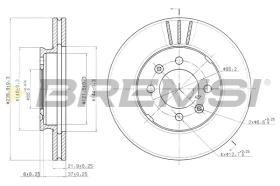 Bremsi CD6189V - BRAKE PADS