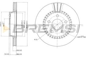 Bremsi CD6190V - BRAKE PADS