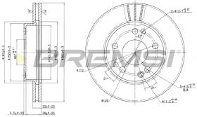 Bremsi CD6191V - BRAKE PADS