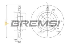 Bremsi CD6192V - BRAKE PADS