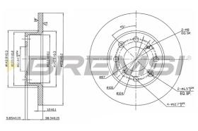 Bremsi CD6203S - BRAKE PADS