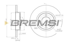 Bremsi CD6205S - BRAKE PADS