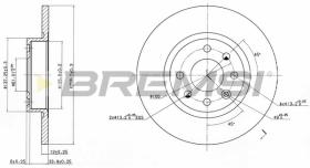 Bremsi CD6213S - BRAKE PADS