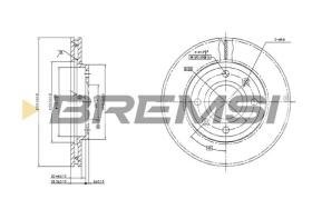 Bremsi CD6214V - BRAKE PADS