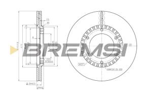 Bremsi CD6218V - BRAKE PADS