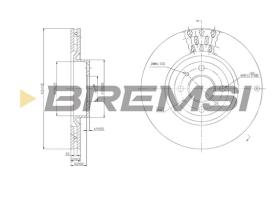 Bremsi CD6220V - BRAKE PADS