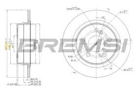 Bremsi CD6224S - BRAKE PADS