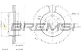 Bremsi CD6234V - BRAKE PADS