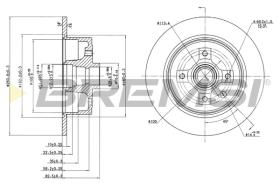 Bremsi CD6242S - BRAKE PADS