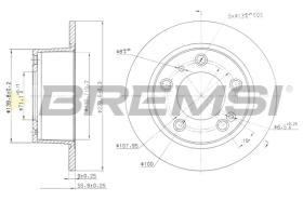 Bremsi CD6247S - BRAKE PADS