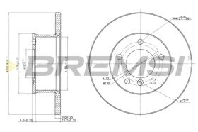 Bremsi CD6250S - BRAKE PADS