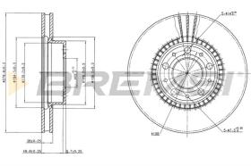 Bremsi CD6255V - BRAKE PADS