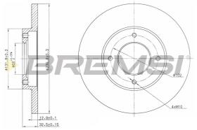 Bremsi CD6282S - BRAKE PADS