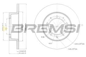 Bremsi CD6283S - BRAKE PADS