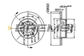 Bremsi CD6285S - BRAKE PADS