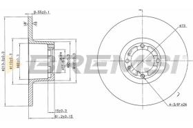 Bremsi CD6286S - BRAKE PADS