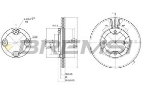 Bremsi CD6290V - BRAKE PADS