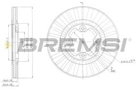 Bremsi CD6291V - BRAKE PADS