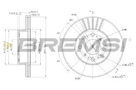 Bremsi CD6294V - BRAKE PADS