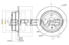 Bremsi CD6303S - BRAKE PADS