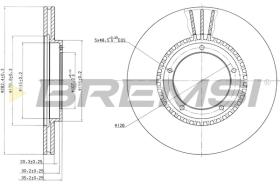 Bremsi CD6312V - BRAKE PADS